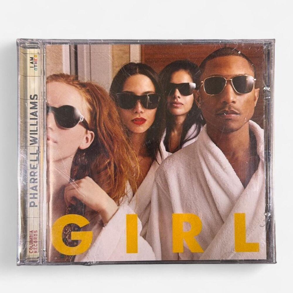 Pharrell Williams G I R L CD 2014 Columbia - Sealed, Includes "Happy”